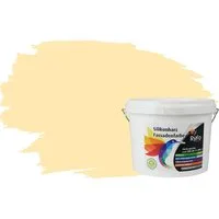 RyFo Colors Fassadenfarbe Silikonharz Fassadenfarbe Gelbtöne, 1 L ca. 6 m², Wasserabweisend, diffusionsfähig, schützt vor Schmutz, UV-beständig