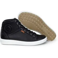 Ecco Soft 7 High (leichte und flexible Sohle) schwarz Damen Sneaker