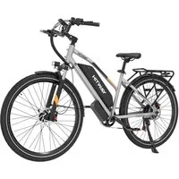 HITWAY E-Bike Cityrad 28 Zoll Elektrofahrrad 48V16Ah Akku max. 70-120km, 7 Gang shimano shimano Schaltwerk, Kettenschaltung, Heckmotor, 768 Wh, Pedelec E-Cityrad für Damen u. Herren mit APP NFC