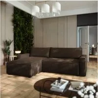 Masseno Ecksofa BESMIR mit Schlaffunktion L-Form, Sofa mit Bettkasten