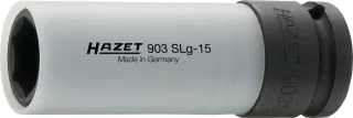HAZET Kraft Steckschlüssel-Einsatz, Sechskant (1/2 Zoll) - 903SLG-15