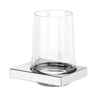 Keuco Glashalter Edition 11 11150019000 Echtkristall Glas, verchromt