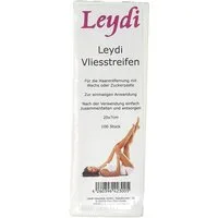 Leydi Kaltwachsstreifen 100 Leydi Vliesstreifen für Waxing und Sugaring