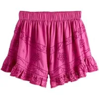 Next Shorts Shorts mit Stickerei und Spiegeldetail (1-tlg)