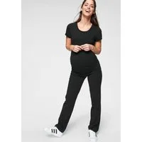 Neun Monate Umstands-Set 2tlg. Set T-Shirt + Leggings für Schwangerschaft und Stillzeit (Set, 2-tlg., 2), T-Shirt und Leggings einzeln tragbar
