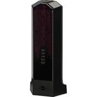 Gaming Tower 9fach RGB Light, Steckdosenleiste schwarz