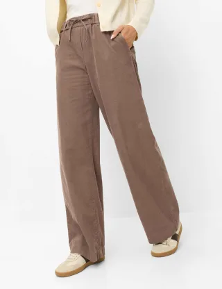 Brax Damen Cordhose Style MAINE WARM GREIGE, braun, Gr. 32