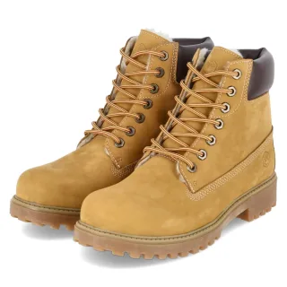 Lumberjack Winterboots RIVER 2 - Gr. 44 - Beige - Leder und Synthetik