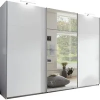Wimex Schwebetürenschrank Ernie Kleiderschrank mit Spiegel, Made in Germany (Wähle aus verschiedenen Größen deinen perfekten Stauraum) Schlafzimmerschrank in verschiedenen Breiten
