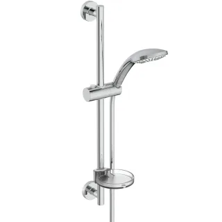 Ideal Standard Brausekombination M3 Idealrain 600mm 3-fach-Handbrause d:100mm 6l, Chrom, BD915AA BD915AA