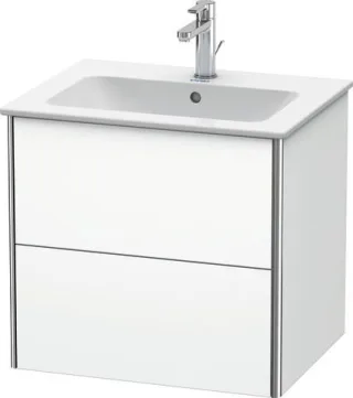 Duravit XSquare Waschtischunterbau wandhängend Weiß Supermatt 610x478x560 mm - XS417108484 XS417108484