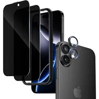 Sytifro Schutzfolie Sichtschutz Panzerglas, Privacy Schutzfolie, Blickschutz für, (iPhone 17 Pro Max/ iPhone 17 Pro/ iPhone 17 Air/ iPhone 17/ iPhone 16 Pro Max/ iPhone 16 Pro/ iPhone 16 Plus/ iPhone 16, 10H Displayschutz, Privacy Blickschutzfolie 28