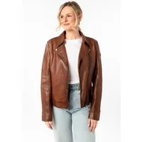 Mauritius Lederjacke MWFarah mit Reverskragen