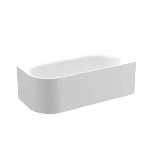 Bette BetteLux Oval Silhouette Badewanne 3435-000CELVS weiß, 175x80x45cm