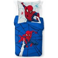Spiderman Kinderbettwäsche SpiderMan Webtastic, Linon, 2 teilig, 100% Baumwolle