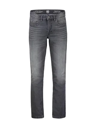 LERROS - 5 POCKET black used wash - Gr. - 30