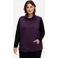 Sieh an! Fleeceweste Fleece-Weste Länge ca. 70 cm