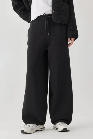 Barrel Fit Basic Hohe Sweatpants