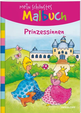 Mein schönstes Malbuch. Prinzessinnen: Malen für Kinder ab 5 Jahren (Malbücher und -blöcke)