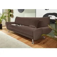 Home affaire 3-Sitzer Saltare elegant & komfortabel, toller Designfuß, bequem, Breite 205cm