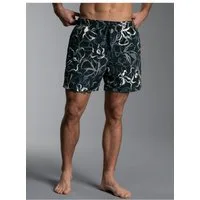 Trigema Shorts TRIGEMA Bade-/Freizeitshorts mit Druckmotiv (1-tlg)