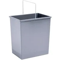 Hailo Mülleimer Hailo Inneneimer 1077859 grau 20 L 316 x 226 x 350 mm mit Henkel