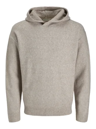 JACK&JONES - JJESOHO OLLIE KNIT HOOD LN - Gr. - XL