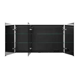 Burgbad Spiegelschrank Eqio 800x1400x170 Weiß Hochglanz, SPGT140RF2009 SPGT140RF2009