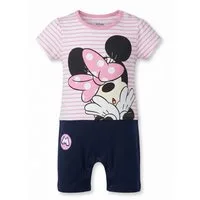 Disney Minnie Mouse Strampler Disney Minnie Maus Baby Strampler Einteiler Gr. 62 bis 86