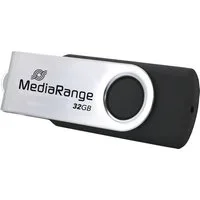 Mediarange USB Stick 32GB Speicherstick silber Typ C USB 3.2 Gen 1 USB-Stick