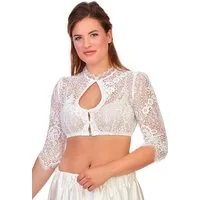 Spieth & Wensky Dirndlbluse Dirndlbluse - PLÄTZCHEN - creme