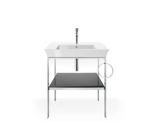 Duravit White Tulip Metallkonsole 684x450x760 mm - WT4543RH1H1 WT4543RH1H1