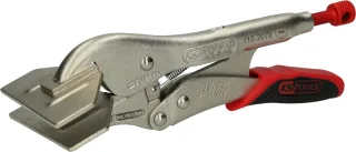 KS Tools Breitmaul-Flachbacken-Gripzange mit Easy-Release - 115.2076