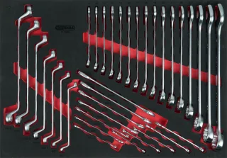 KS Tools Schlüssel-Satz, 35-tlg, 1-1 Systemeinlage - 711.3035