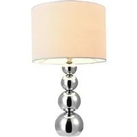 lux.pro Tischleuchte, ohne Leuchtmittel, »Snow« - Weiß - Höhe 43cm - 1x E14