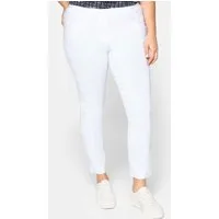 Sheego Jerseyhose Stretch-Hose knitterarm und pflegeleicht
