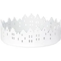 Räder Design Windlicht Räder Stadtschale 18,5 cm Schale Weiß Porzellan mit Relief 92144