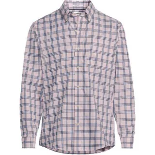 CLASSIC FIT. Bügelfreies Twillhemd für Herren, Herren, size: regular, Pink, Baumwolle, by Lands' End
