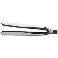 GHD Glätteisen GHD platinum+ Haarglätter - weiß Keramik, Einzigartiges Gabelgelenk