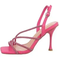 Ital-Design Damen Abendschuhe Party & Clubwear Sandalette (85960507) Pfennig-/Stilettoabsatz Sandalen & Sandaletten in Pink