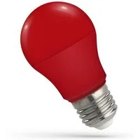 Spectrum LED-Leuchtmittel LED E27 A50 Farbig 4,9W Birne 270° Lichterkette Leuchtmittel Deko ROT, E27, Rot