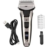 ProfiCare Elektrorasierer PC-HR 3140, Rasierer Herren elektrisch, 2-fach Schersystem