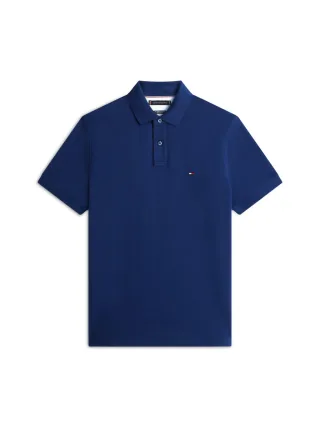 Tommy Hilfiger - Regular fit: Poloshirt blau - Gr. - S