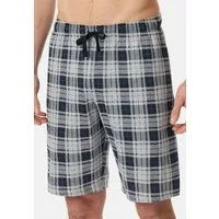 Schiesser Schlafhose Mix & Relax (1-tlg) Schlafanzug Hose - Baumwolle - Atmungsaktiv - Bund mit Bindeband
