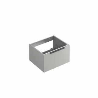 Kludi ICOS Waschtischunterschrank 50S60O2 wandhängend, 60 x 50 x 35 cm, Matt Light Dove