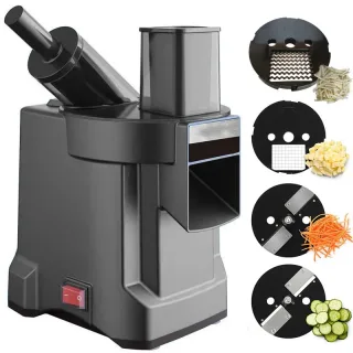 [EU Direct] NovuLife 4-in-1 Vegetable Cutting Machine Automatic Vegetable Carrot Potato Chopper Slice Shred And Diced Qu