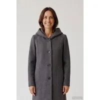 Barbara Lebek Wolljacke Wintermantel oder Damenmantel mit Innentasche