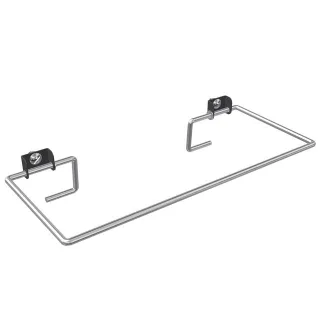 KWC Aquarotter Sackhalterung, RODAN, Edelstahl, 313x61x138 mm, zum Anschrauben, klappbar, 2030022424 2030022424