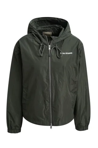 Smith&Soul - Hooded Jacket khaki - Gr. - XS