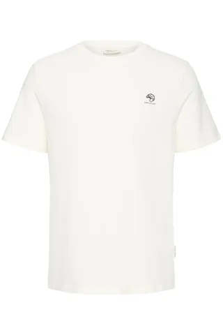Casual Friday - CFELIAN 0287 TEE W/ CHECT EMB. snow white - Gr. - XL